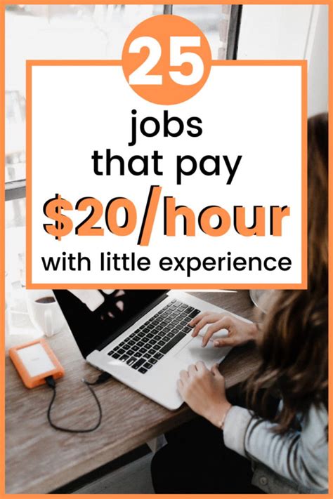 Jobs that pay dollar30 an hour no experience near me - Here are 30 jobs that pay $20 per hour or more that don't usually require candidates to earn a degree: 1. Physical therapy assistant. National average salary: $22.35 per hour. Primary duties: Physical therapy assistants work under the supervision of physical therapists and assist them in helping patients recover from injuries and illness.